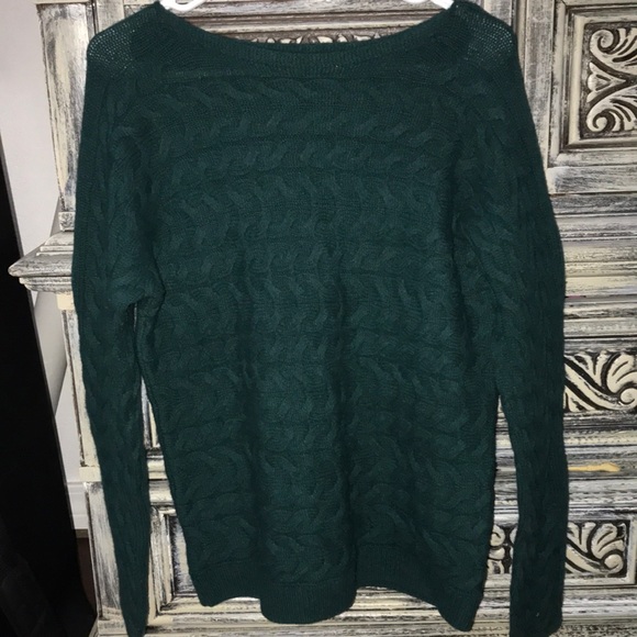 Talbots Petites Green Sweater - Picture 1 of 6